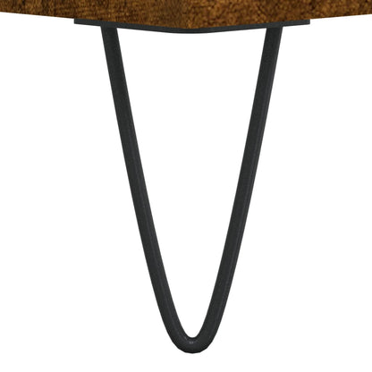Badschrank Räuchereiche 30x30x100 cm Holzwerkstoff - Pazzar.ch