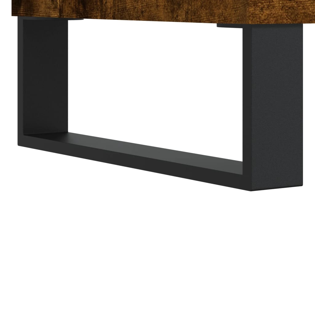 Badschrank Räuchereiche 58x33x60 cm Holzwerkstoff - Pazzar.ch