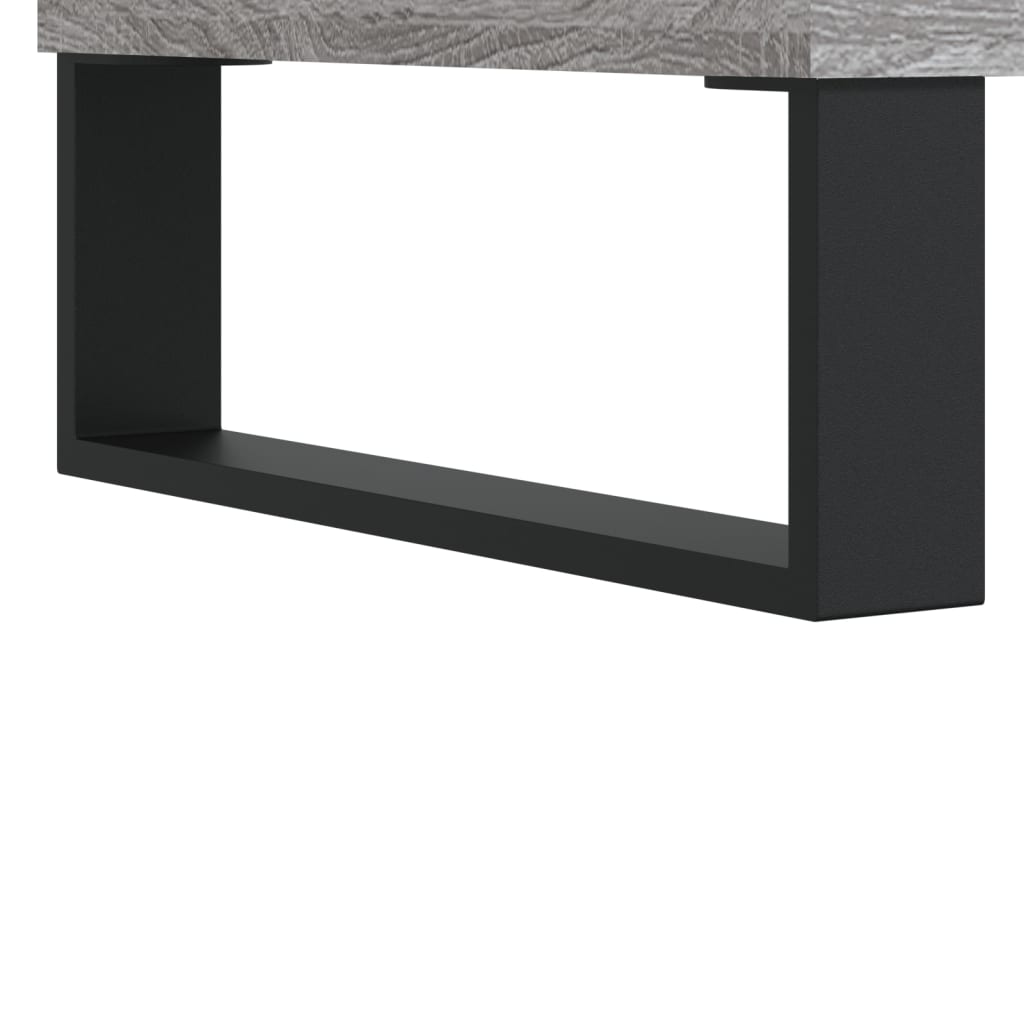 Badschrank Grau Sonoma 58x33x60 cm Holzwerkstoff - Pazzar.ch