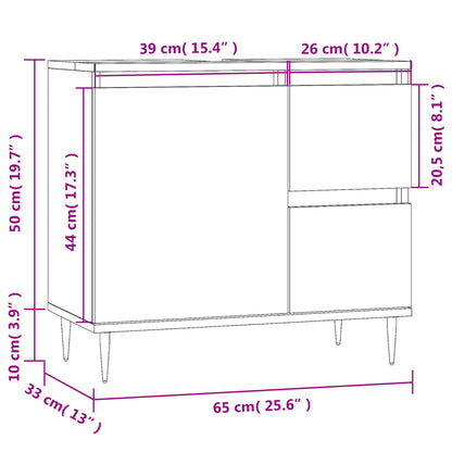 Badschrank Schwarz 65x33x60 cm Holzwerkstoff - Pazzar.ch