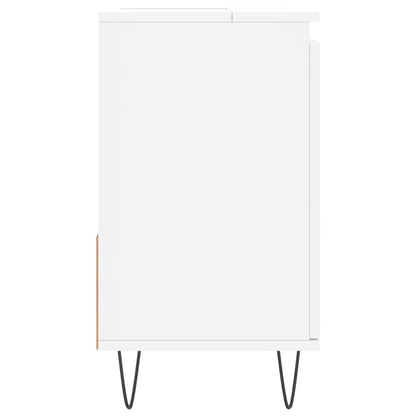Badschrank Weiß 65x33x60 cm Holzwerkstoff - Pazzar.ch