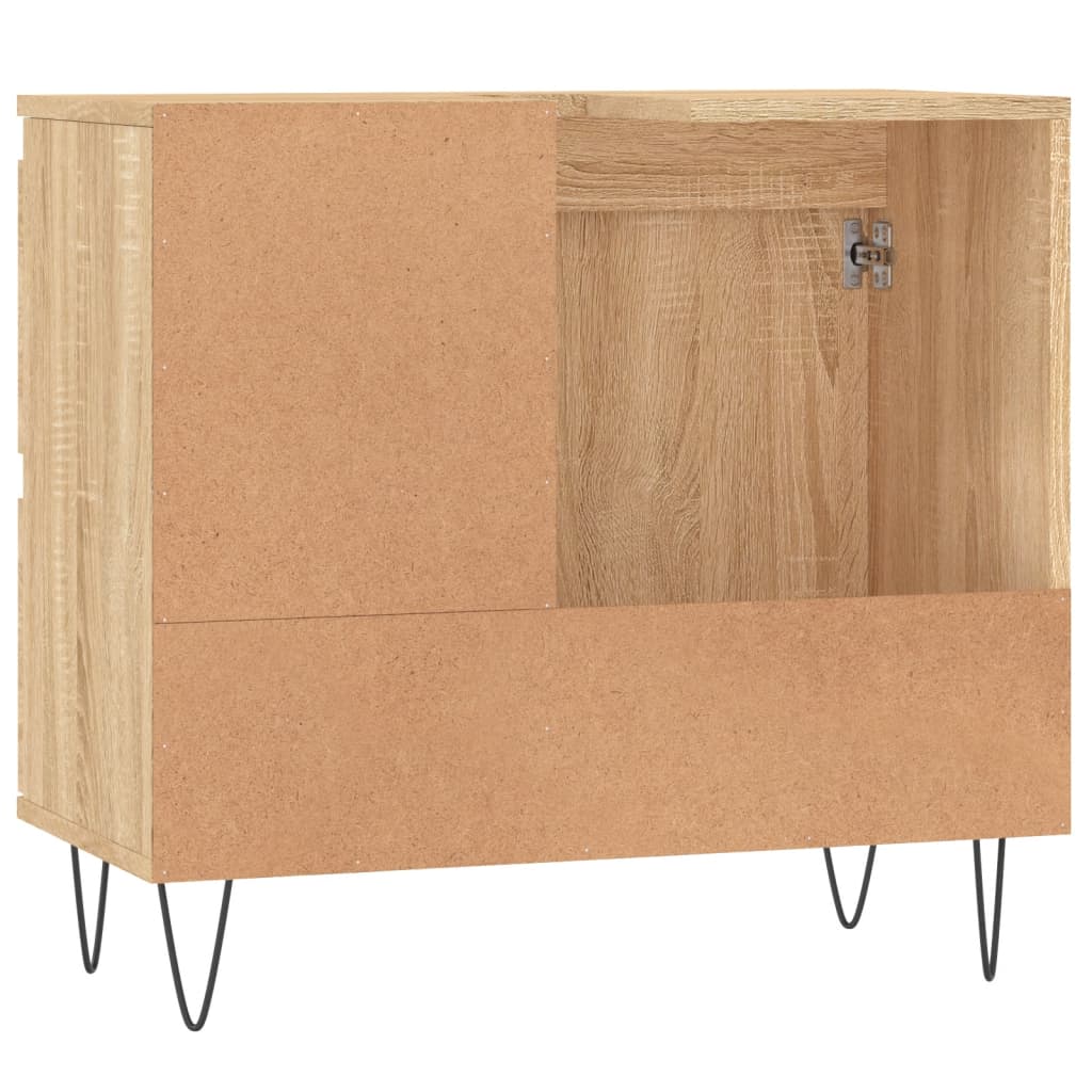 Badschrank Sonoma-Eiche 65x33x60 cm Holzwerkstoff - Pazzar.ch