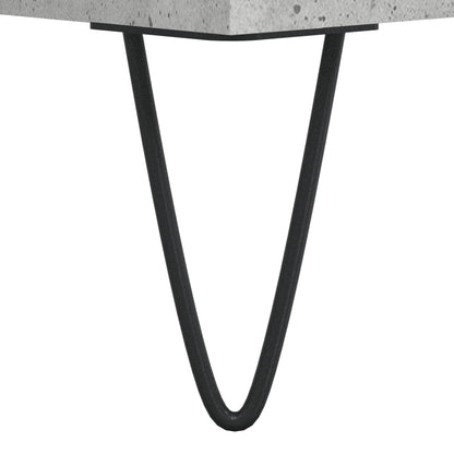 Badschrank Betongrau 65x33x60 cm Holzwerkstoff - Pazzar.ch