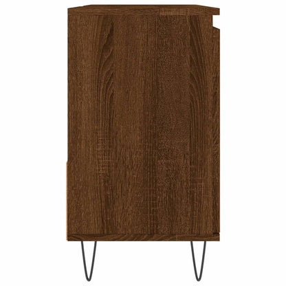 Badschrank Braun Eichen-Optik 65x33x60 cm Holzwerkstoff - Pazzar.ch
