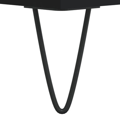 Badschrank Schwarz 80x33x60 cm Holzwerkstoff - Pazzar.ch