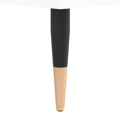 Plattenschrank Hochglanz-Weiß 121x38x48 cm Holzwerkstoff - Pazzar.ch
