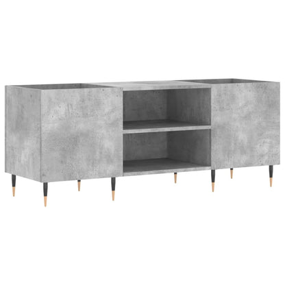 Plattenschrank Betongrau 121x38x48 cm Holzwerkstoff - Pazzar.ch