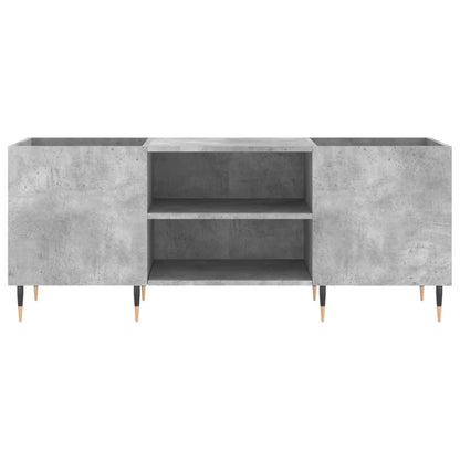 Plattenschrank Betongrau 121x38x48 cm Holzwerkstoff - Pazzar.ch