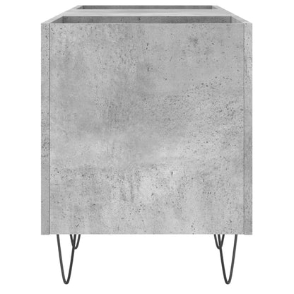 Plattenschrank Betongrau 121x38x48 cm Holzwerkstoff - Pazzar.ch
