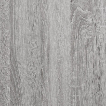 Plattenschrank Grau Sonoma 121x38x48 cm Holzwerkstoff - Pazzar.ch
