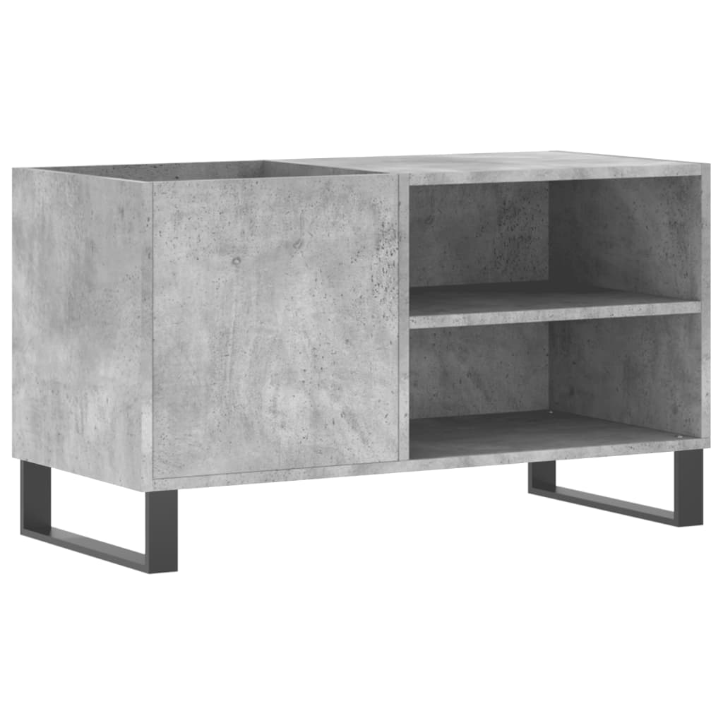 Plattenschrank Betongrau 85x38x48 cm Holzwerkstoff - Pazzar.ch