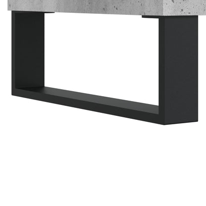 Plattenschrank Betongrau 85x38x48 cm Holzwerkstoff - Pazzar.ch