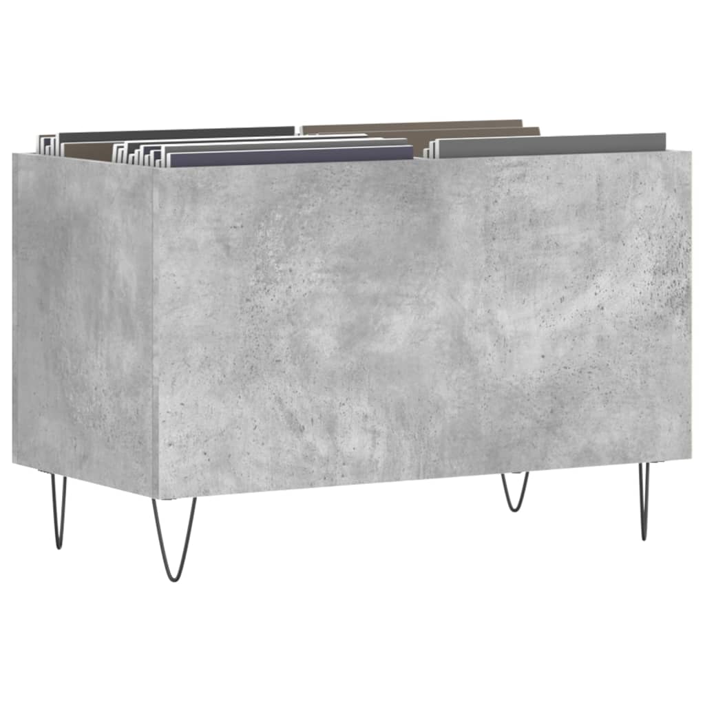 Plattenschrank Betongrau 74,5x38x48 cm Holzwerkstoff - Pazzar.ch