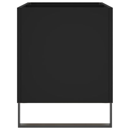 Plattenschrank Schwarz 74,5x38x48 cm Holzwerkstoff - Pazzar.ch