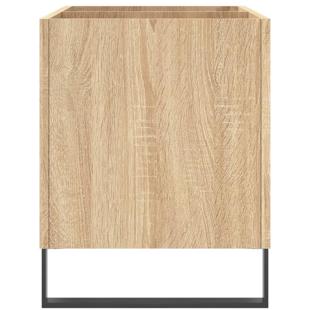 Plattenschrank Sonoma-Eiche 74,5x38x48 cm Holzwerkstoff - Pazzar.ch