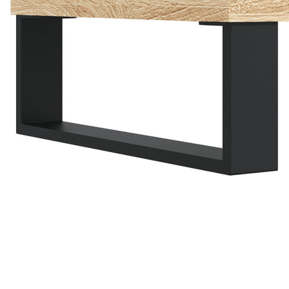 Plattenschrank Sonoma-Eiche 74,5x38x48 cm Holzwerkstoff - Pazzar.ch