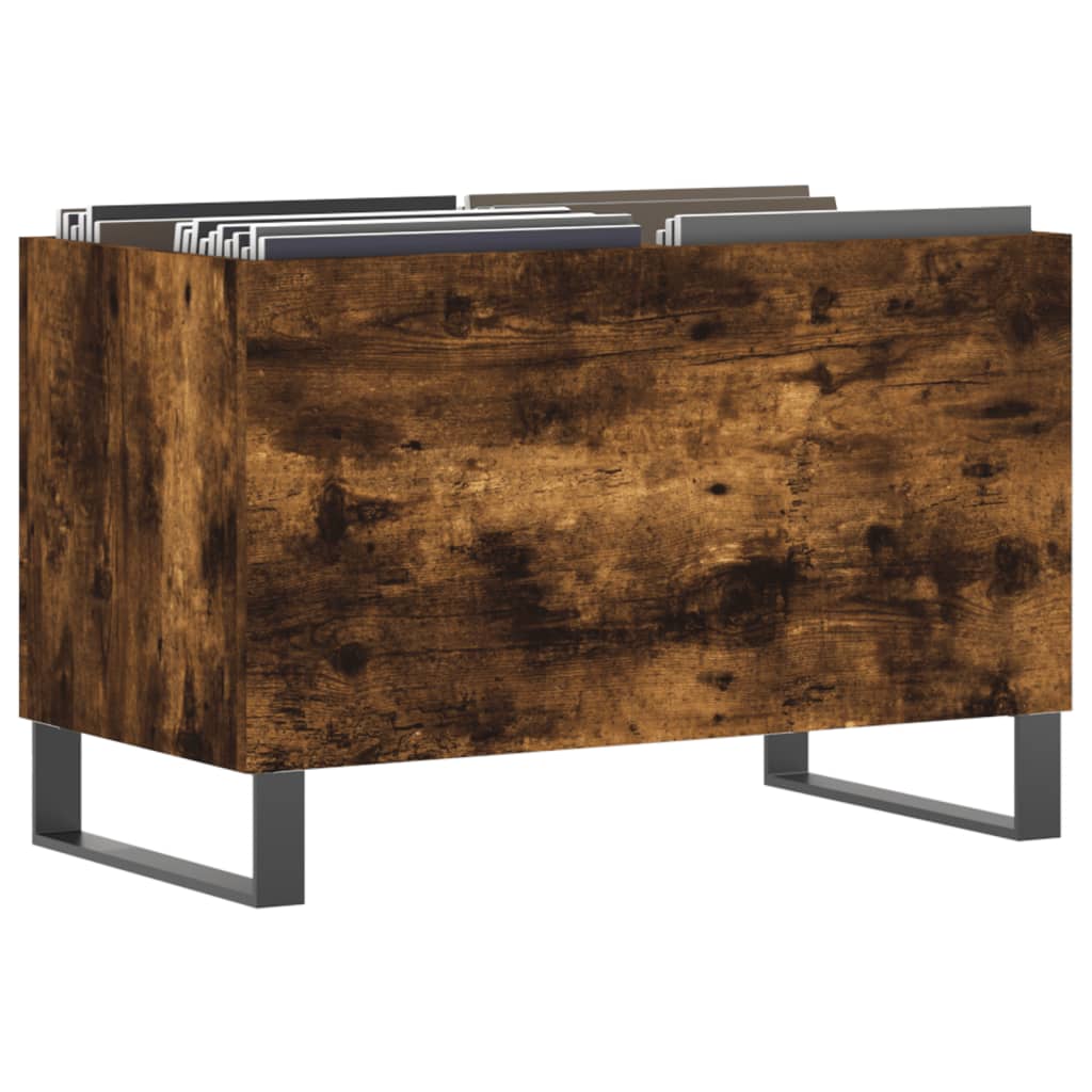 Plattenschrank Räuchereiche 74,5x38x48 cm Holzwerkstoff - Pazzar.ch