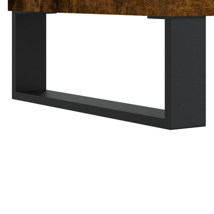Plattenschrank Räuchereiche 74,5x38x48 cm Holzwerkstoff - Pazzar.ch