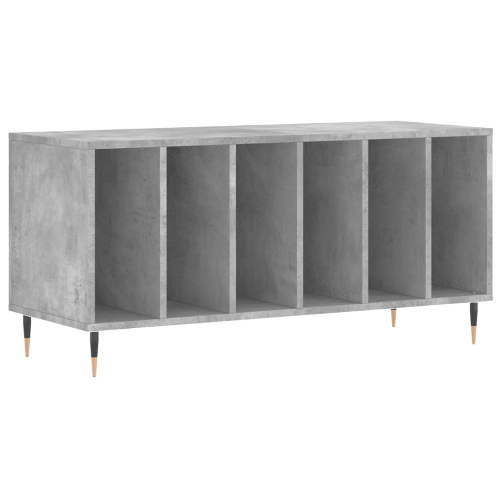 Plattenschrank Betongrau 100x38x48 cm Holzwerkstoff - Pazzar.ch