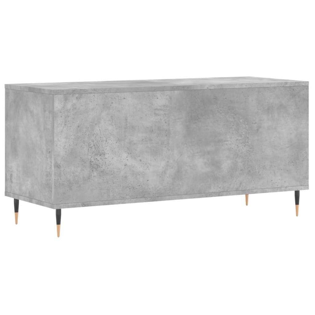 Plattenschrank Betongrau 100x38x48 cm Holzwerkstoff - Pazzar.ch