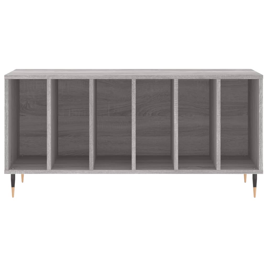 Plattenschrank Grau Sonoma 100x38x48 cm Holzwerkstoff - Pazzar.ch