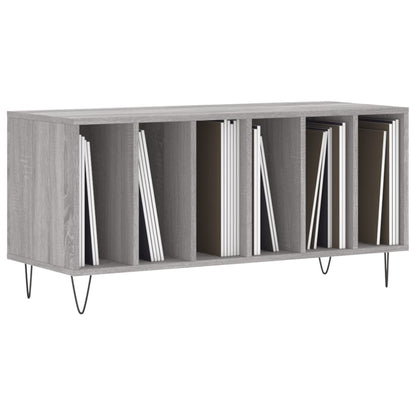 Plattenschrank Grau Sonoma 100x38x48 cm Holzwerkstoff - Pazzar.ch