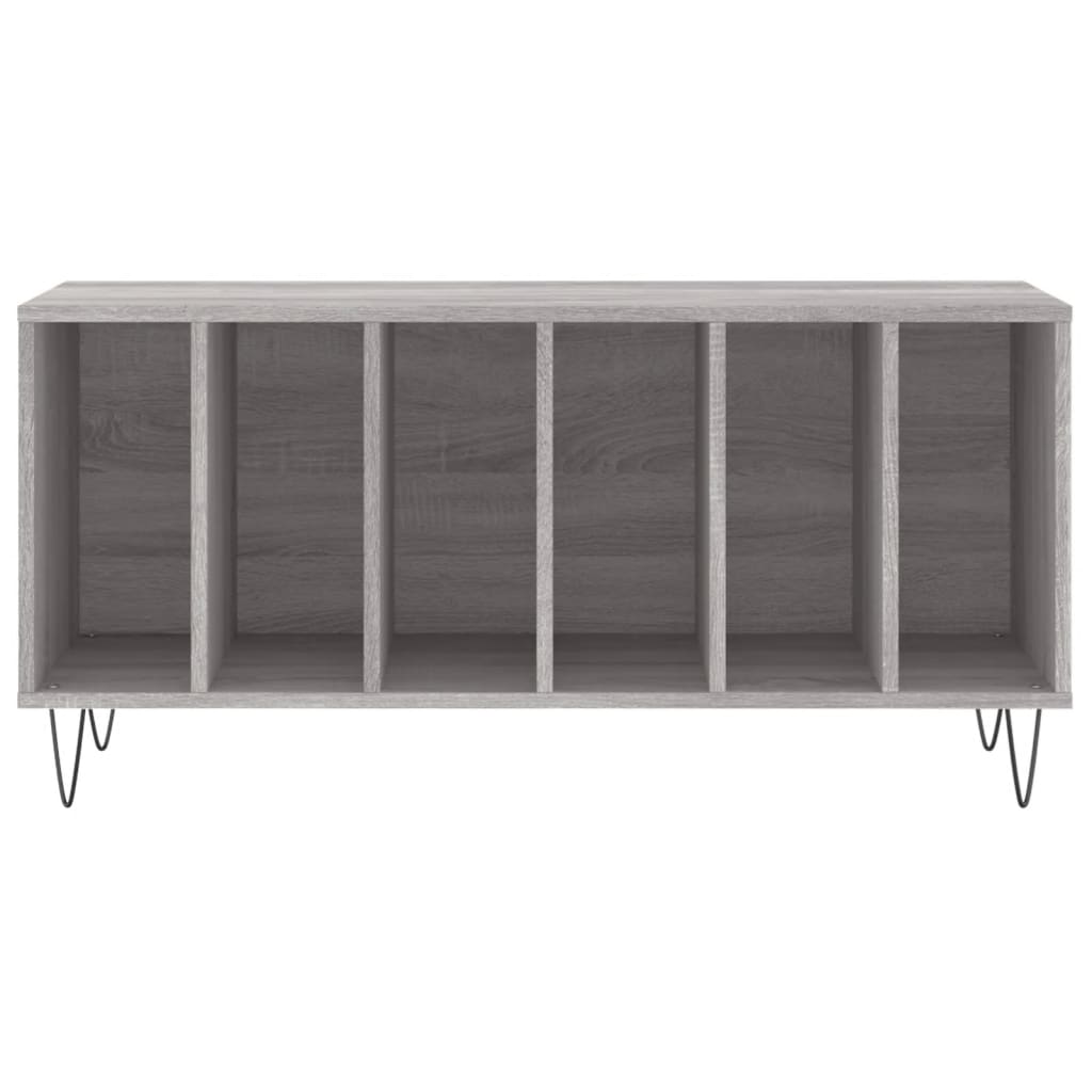 Plattenschrank Grau Sonoma 100x38x48 cm Holzwerkstoff - Pazzar.ch