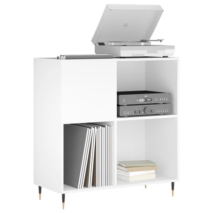 Plattenschrank Weiß 84,5x38x89 cm Holzwerkstoff - Pazzar.ch
