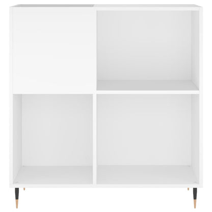 Plattenschrank Weiß 84,5x38x89 cm Holzwerkstoff - Pazzar.ch