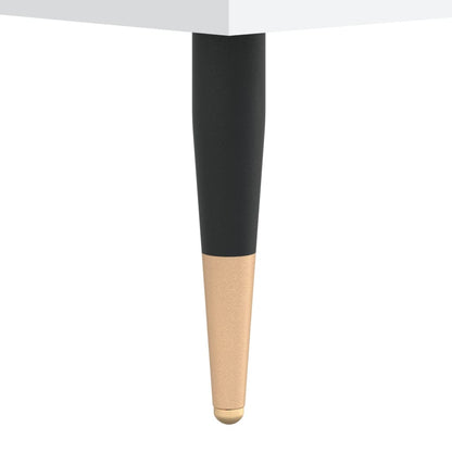 Plattenschrank Weiß 84,5x38x89 cm Holzwerkstoff - Pazzar.ch