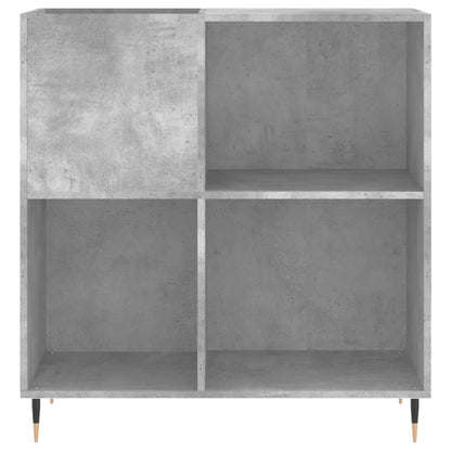 Plattenschrank Betongrau 84,5x38x89 cm Holzwerkstoff - Pazzar.ch
