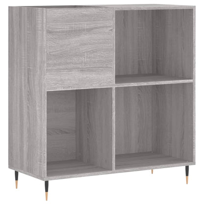 Plattenschrank Grau Sonoma 84,5x38x89 cm Holzwerkstoff - Pazzar.ch