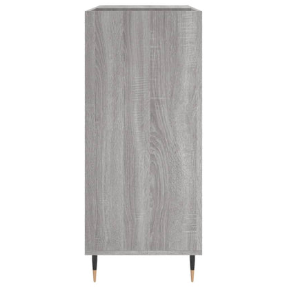 Plattenschrank Grau Sonoma 84,5x38x89 cm Holzwerkstoff - Pazzar.ch