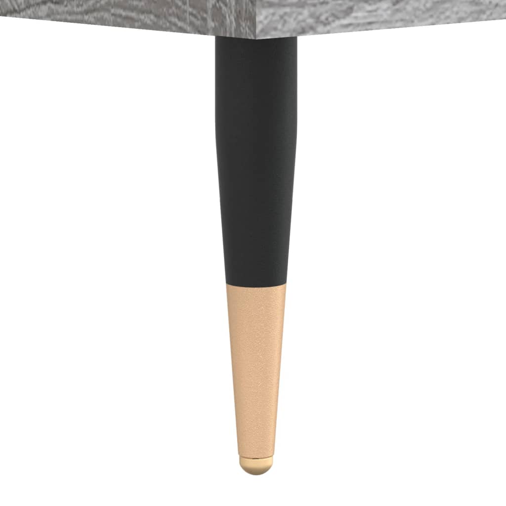 Plattenschrank Grau Sonoma 84,5x38x89 cm Holzwerkstoff - Pazzar.ch