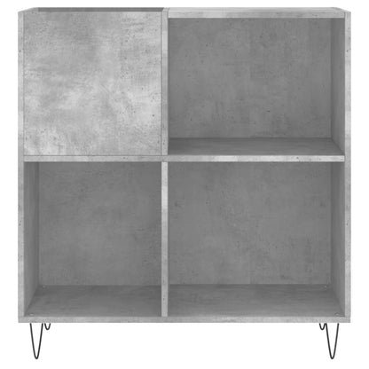Plattenschrank Betongrau 84,5x38x89 cm Holzwerkstoff - Pazzar.ch