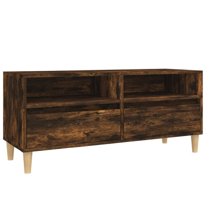 TV-Schrank Räuchereiche 100x34,5x44,5 cm Holzwerkstoff - Pazzar.ch