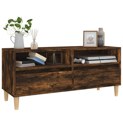 TV-Schrank Räuchereiche 100x34,5x44,5 cm Holzwerkstoff - Pazzar.ch