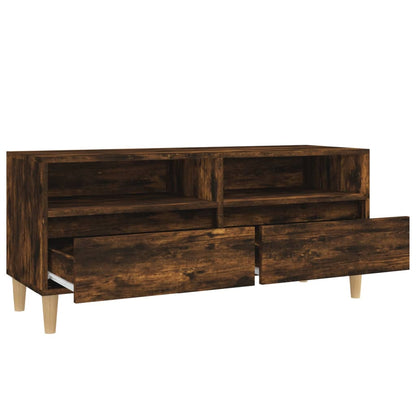 TV-Schrank Räuchereiche 100x34,5x44,5 cm Holzwerkstoff - Pazzar.ch