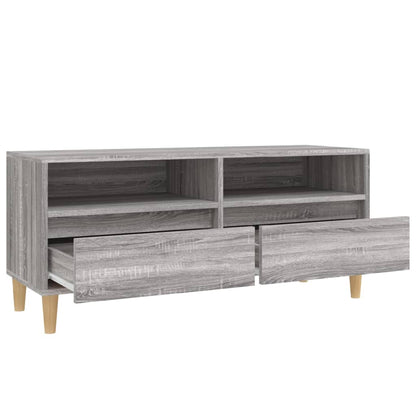 TV-Schrank Grau Sonoma 100x34,5x44,5 cm Holzwerkstoff - Pazzar.ch