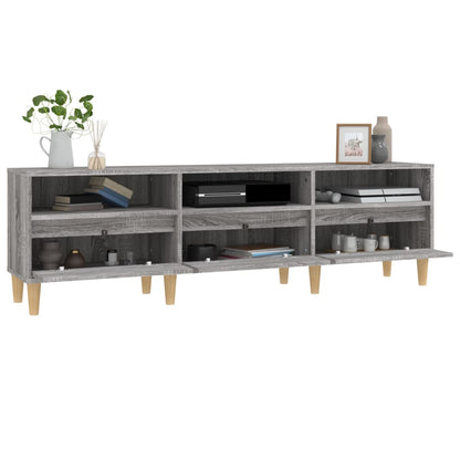 TV-Schrank Grau Sonoma 150x30x44,5 cm Holzwerkstoff - Pazzar.ch