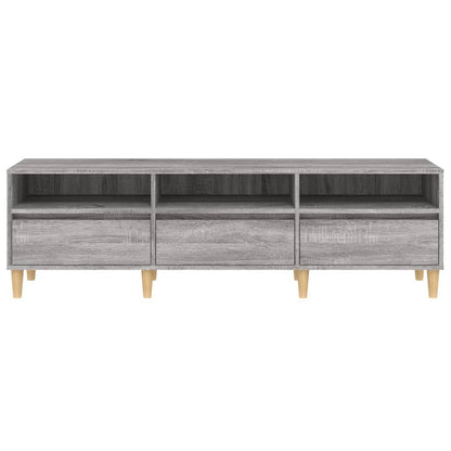 TV-Schrank Grau Sonoma 150x30x44,5 cm Holzwerkstoff - Pazzar.ch