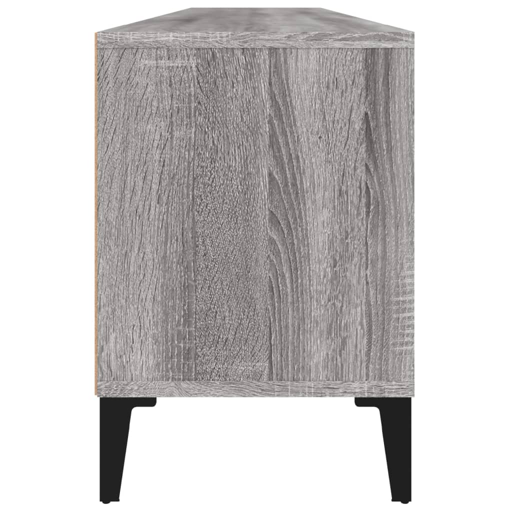 TV-Schrank Grau Sonoma 150x30x44,5 cm Holzwerkstoff - Pazzar.ch