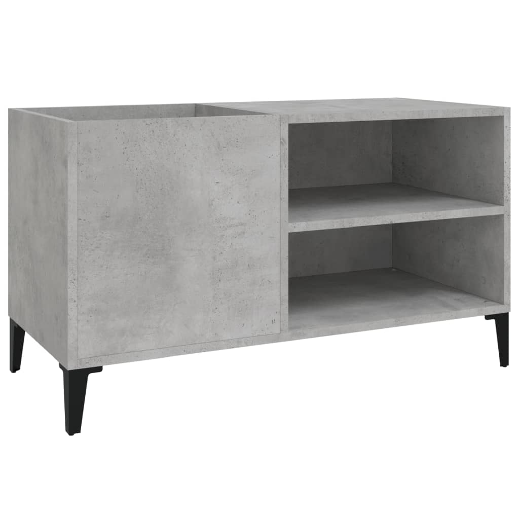 Plattenschrank Betongrau 84,5x38x48 cm Holzwerkstoff - Pazzar.ch