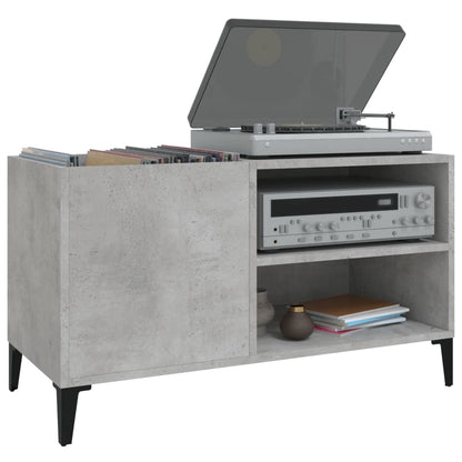 Plattenschrank Betongrau 84,5x38x48 cm Holzwerkstoff - Pazzar.ch