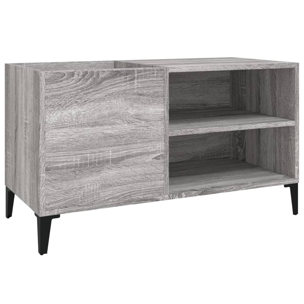 Plattenschrank Grau Sonoma 84,5x38x48 cm Holzwerkstoff - Pazzar.ch