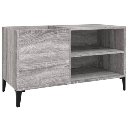 Plattenschrank Grau Sonoma 84,5x38x48 cm Holzwerkstoff - Pazzar.ch