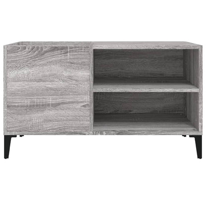 Plattenschrank Grau Sonoma 84,5x38x48 cm Holzwerkstoff - Pazzar.ch