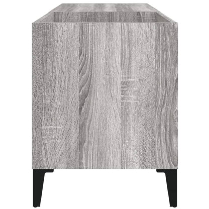 Plattenschrank Grau Sonoma 84,5x38x48 cm Holzwerkstoff - Pazzar.ch