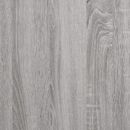 Plattenschrank Grau Sonoma 84,5x38x48 cm Holzwerkstoff - Pazzar.ch