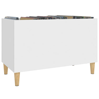 Plattenschrank Weiß 74,5x38x48 cm Holzwerkstoff - Pazzar.ch